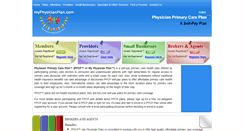 Desktop Screenshot of myphysicianplan.com