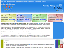 Tablet Screenshot of myphysicianplan.com